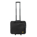 Techair Classic essential 16 - 17.3&quot; trolley briefcase Black