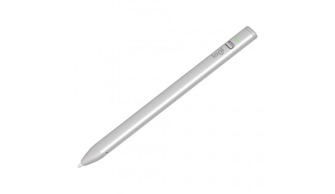 Logitech Crayon iPad Digital Pencil Stylus (iPad 2018 and later), Silver