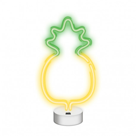 Neon LED stendil PINEAPPLE kollane roheline NNE05 Neolia