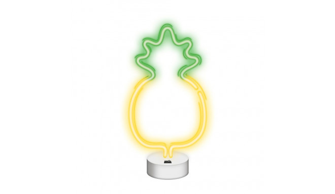 Neon LED on a stand PINEAPPLE yellow green NNE05 Neolia