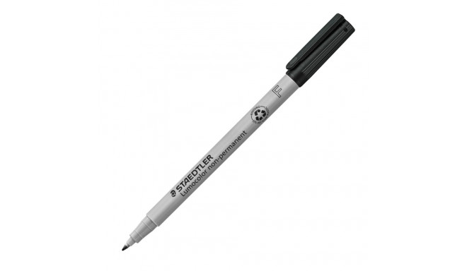 Kilemarker OHP STAEDTLER Lumocolor 316 F 0,6mm non-permanent must