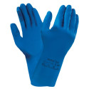 Rubber gloves with cotton lining ANSELL size L/9