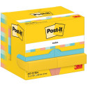 Note paper 38x51mm POST-IT Beachside 653 12x100 sheets