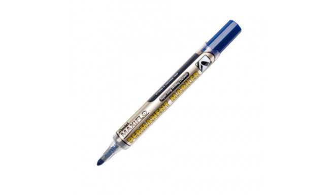 Permanentne marker PENTEL NLF50 koonilise otsaga sinine