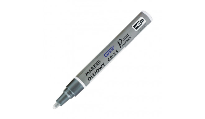 Color marker GRAND Paint GR-25 1.8mm silver with conical tip
