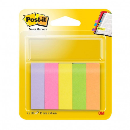 Bookmark made of paper 12x44.5mm POST-IT 670 5 colors