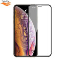 TakeMe HARD Ceramic Pilnas virsmas Aizsargstikls priekš Apple iPhone 11 / iPhone XR Melns