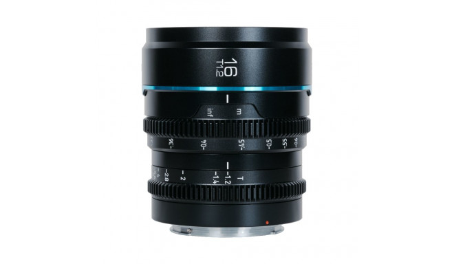 Sirui Cine Lens Nightwalker S35 16mm T1.2 RF-Mount Black