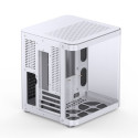 Jonsbo TK-1 2.0 Micro-ATX Case, Tempered Glass - white