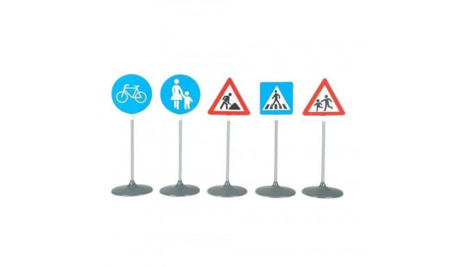 Large road signs, 5 pieces