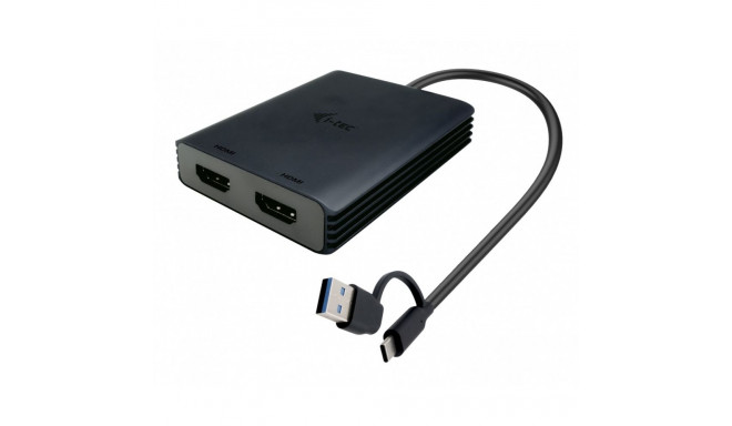 Adapter USB-A/USB-C Dual 4K/60 Hz HDMI Video