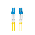 FIBER OPTIC PATCHCORD SM LC/UPC-LC/UPC DUPLEX 3M LSZH G657A1 3.0MM YELLOW LANBERG