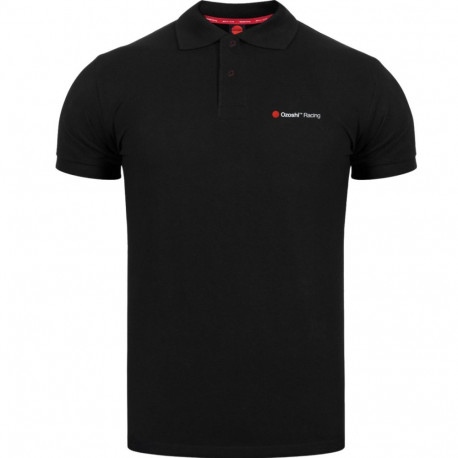 Koszulka męska Ozoshi Polo czarna OZ93816 XL