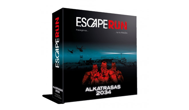 TACTIC game EscapeRun Alcatraz 2034 (In Lithuanian lang.)