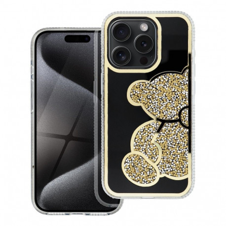 Case for iPhone 12 / 12 PRO Teddy Bear gold