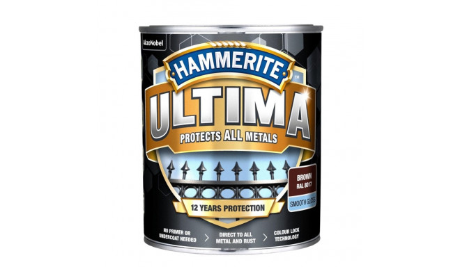 PAINT ULTIMA SMOOTH BROWN 0.7L