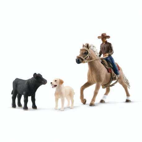 Schleich Farm World 42578 - lääne seiklus ratsutades