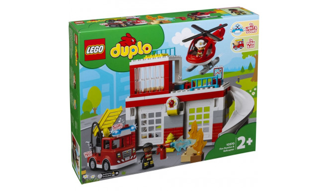 LEGO DUPLO Town 10970 - Paloasema ja helikopteri