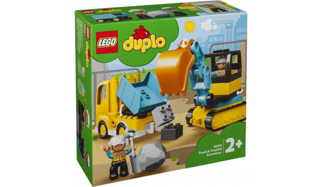 LEGO DUPLO Town 10931 - Kuorma-auto ja telakaivuri