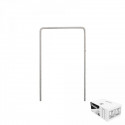 Cinkuotas metalinis kaištis "U" formos plotis 7cm / aukštis 15cm / DĖŽĖ