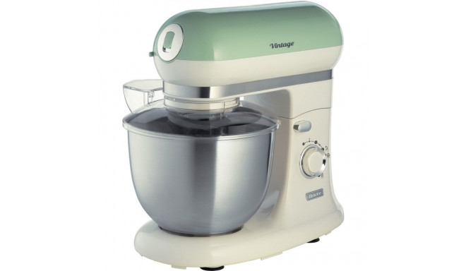 Ariete Vintage food processor 1588 (light green/cream, 1,200 watts)