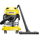 Kärcher WD 4 SV-20, wet/dry vacuum cleaner (yellow/stainless steel)