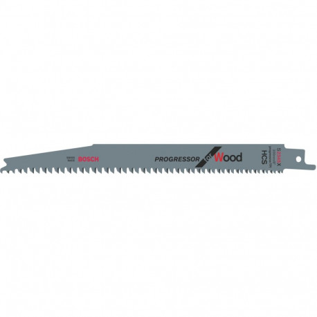 Bosch sabre saw blade S 2345 X Progressor for Wood, 100 pieces (length 200 mm)