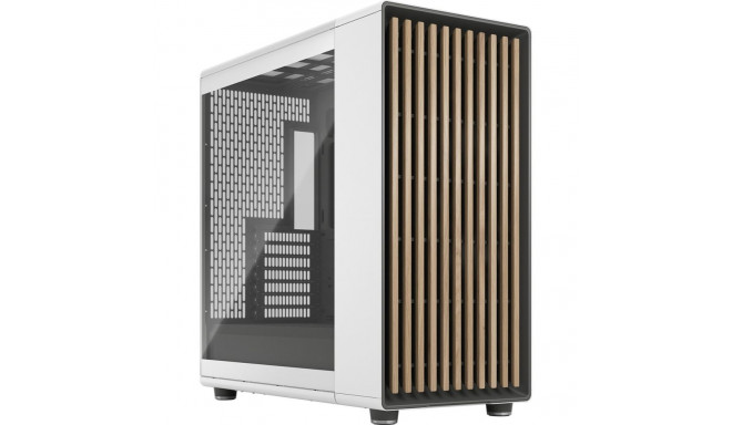 Fractal Design North XL Chalk White TG Clear, tower case (white, tempered glass version)