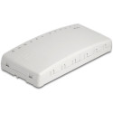DeLOCK Mini Desktop Patch Panel 12 Port Cat.6a (grey)