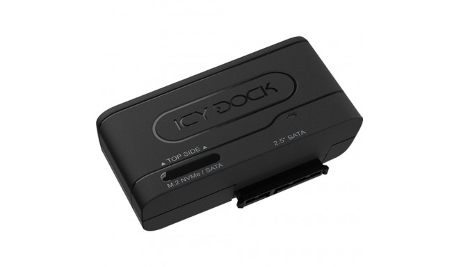 Icy Dock MB104U-1SMB, docking station (black, USB-C, SATA, M.2)