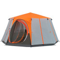 Coleman Octagon 8 Orange dome tent (orange/grey, model 2024)