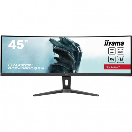 G-Master monitor GCB4580DQSN-B1 113cm (44.5Zoll) DQHD VA kaardus AMD Free-Sync 165Hz, must (matt)