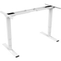 Digitus Electrically Height-Adjustable Table Frame, Dual Motor, 3 Levels DA-90433, Base Frame (White