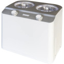 Unold ice cream maker Doppio bianco (white, 2x 1.2 liters)