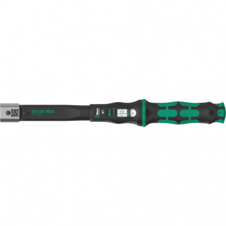 Wera torque wrench for insert tools Click-Torque X 7 (black/green, with square insert 14x18mm)