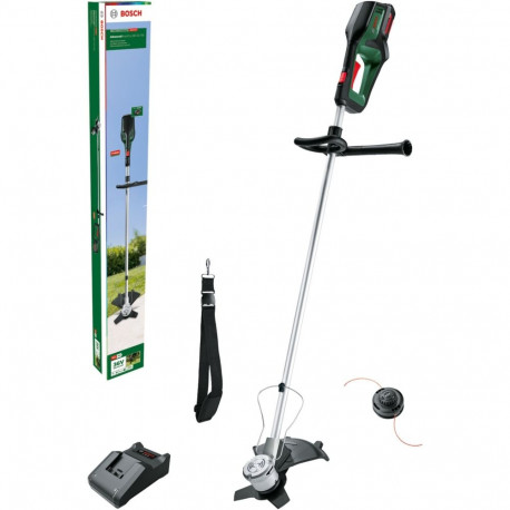 Akku-Rasentrimmer Advanced Brushcut 36V-23-750, 36Volt (grün/schwarz, Li-Ionen Akku 2,0Ah, POWER FOR