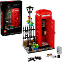 LEGO 21347 Ideas Red London Telephone Box, construction toy