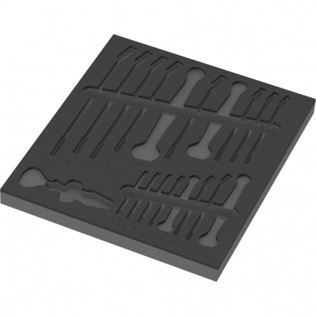 Tool Rebel vahtpolster 9831 6003 Joker Set 1 jaoks, must/hall