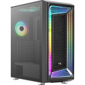 Aerocool Interstellar-G-BK-v1, tower case (black, tempered glass)