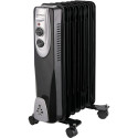 Gutfels Oil radiator HR32007 (black/grey, 2,000 watts)