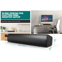 Creative Stage Air V2, Soundbar (black, Bluetooth, USB-A, USB-C, jack)