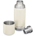 Klean Kanteen thermos bottle TKPro-TF vacuum insulated, 750ml (white, with Pour Through Cap)