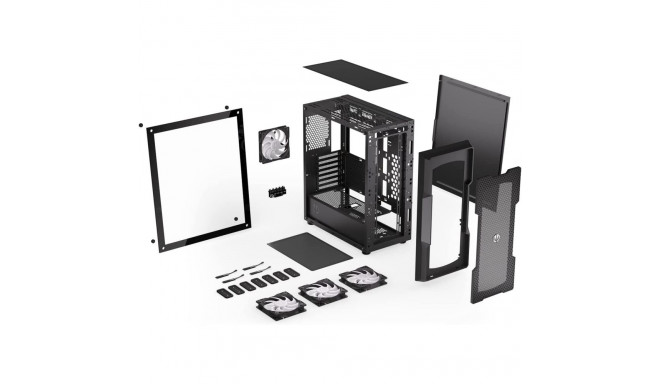 ENDORFY Regnum 400 ARGB, tower housing (black, tempered glass)