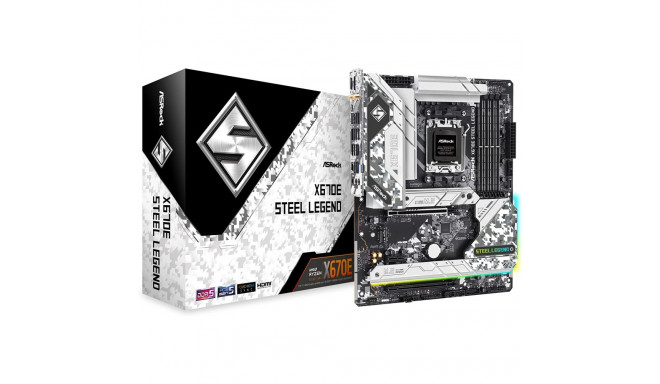 ASRock X670E Steel Legend motherboard - AM5