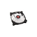 RAIJINTEK EOS 12 RBW ADD -2 120x120x25, case fan (black/transparent, 2 pieces, without controller)