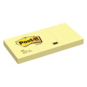 Note paper 38x51mm POST-IT 653 yellow 3x100 sheets