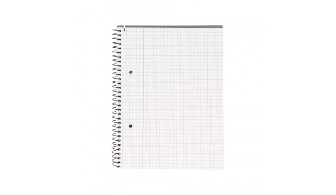 Folder in spiral binding A5+ checkered BANTEX College Pad cardboard covers 70 sheets