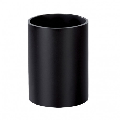 Pencil cup round black FORPUS