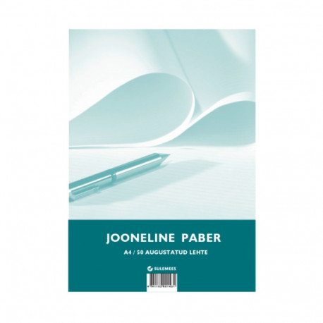 Utility paper with holes, A4 lined with holes, 100 sheets