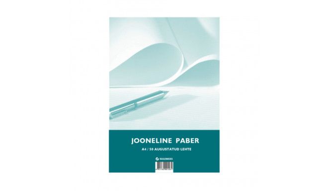 Utility paper with holes, A4 lined with holes, 100 sheets